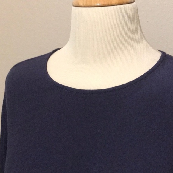 SOMETHING, Somewhere Size S Navy And Light Blue Top - Picture 4 of 8